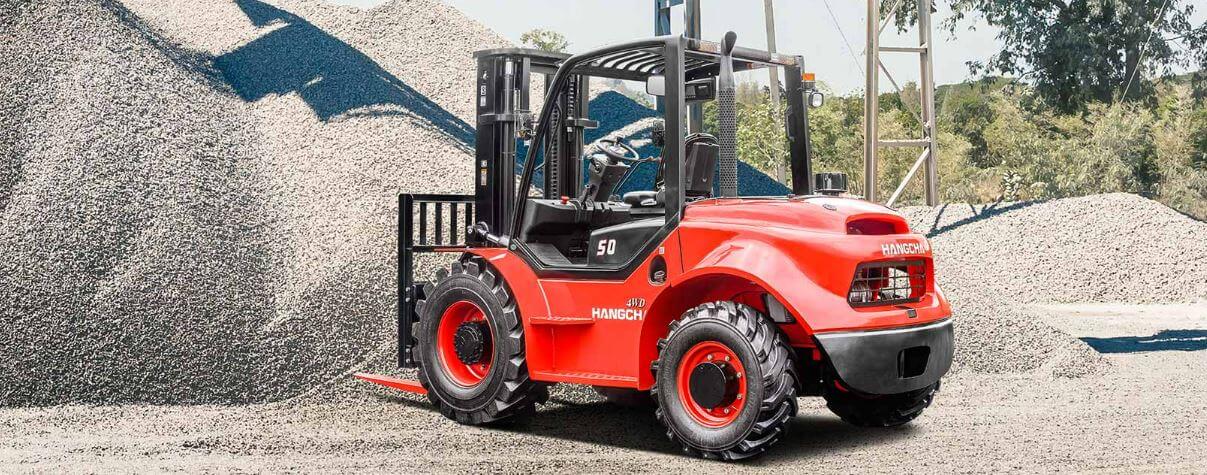 2wd 4wd rough terrain forklift