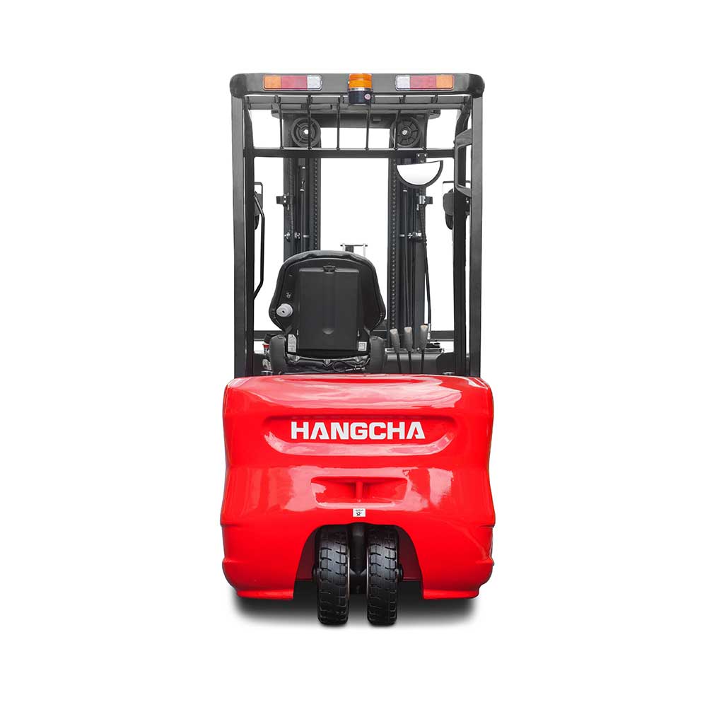 3 wheel forklift A Series - back view