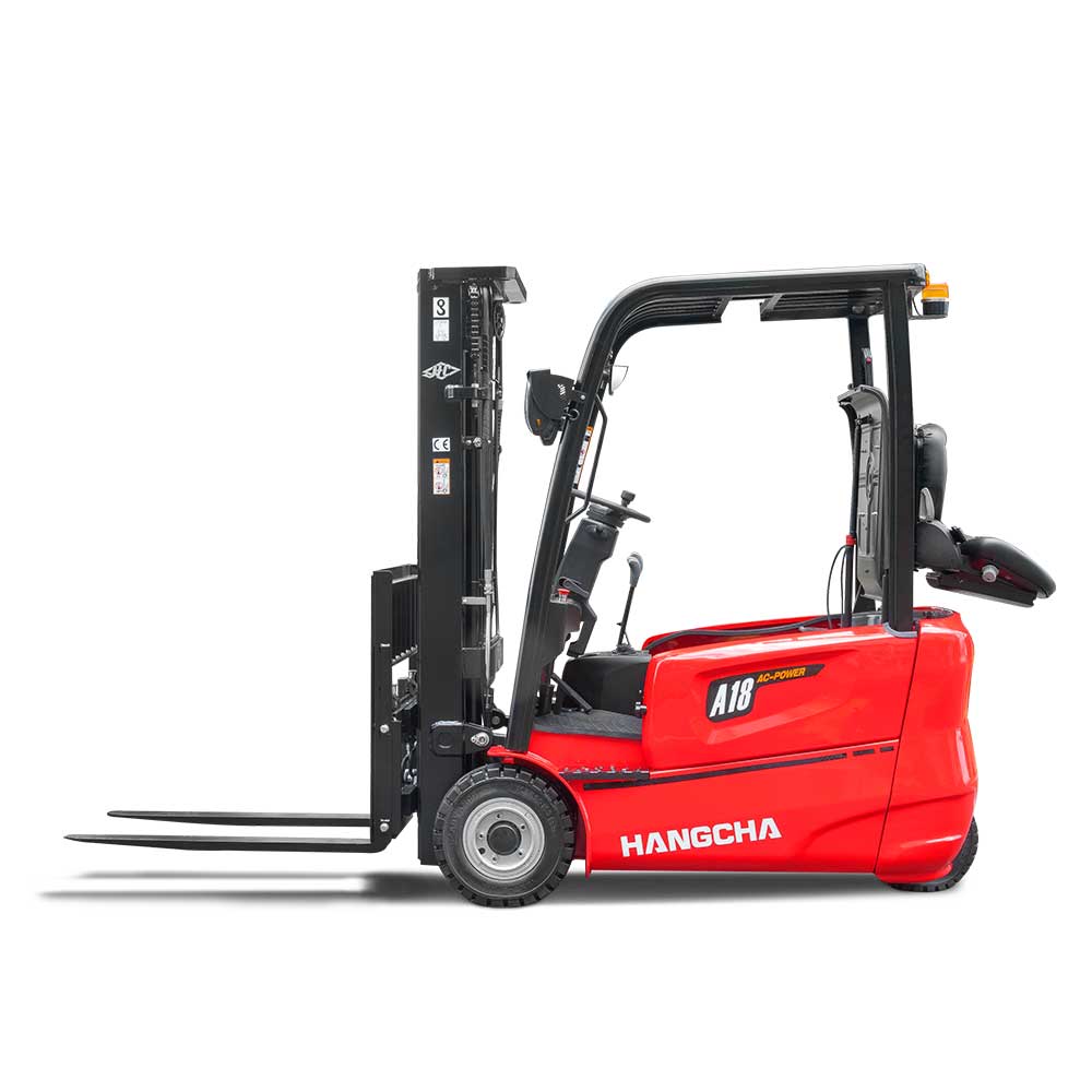3 wheel forklift A Series - side view