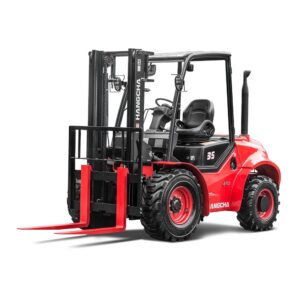 4-Wheel Drive Rough Terrain Forklift Truck - image 1
