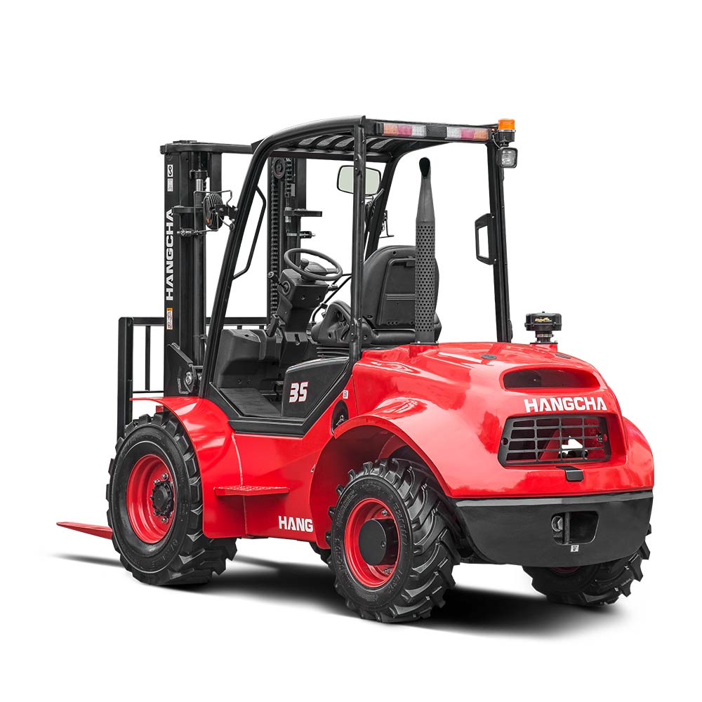 4-Wheel Drive Rough Terrain Forklift Truck