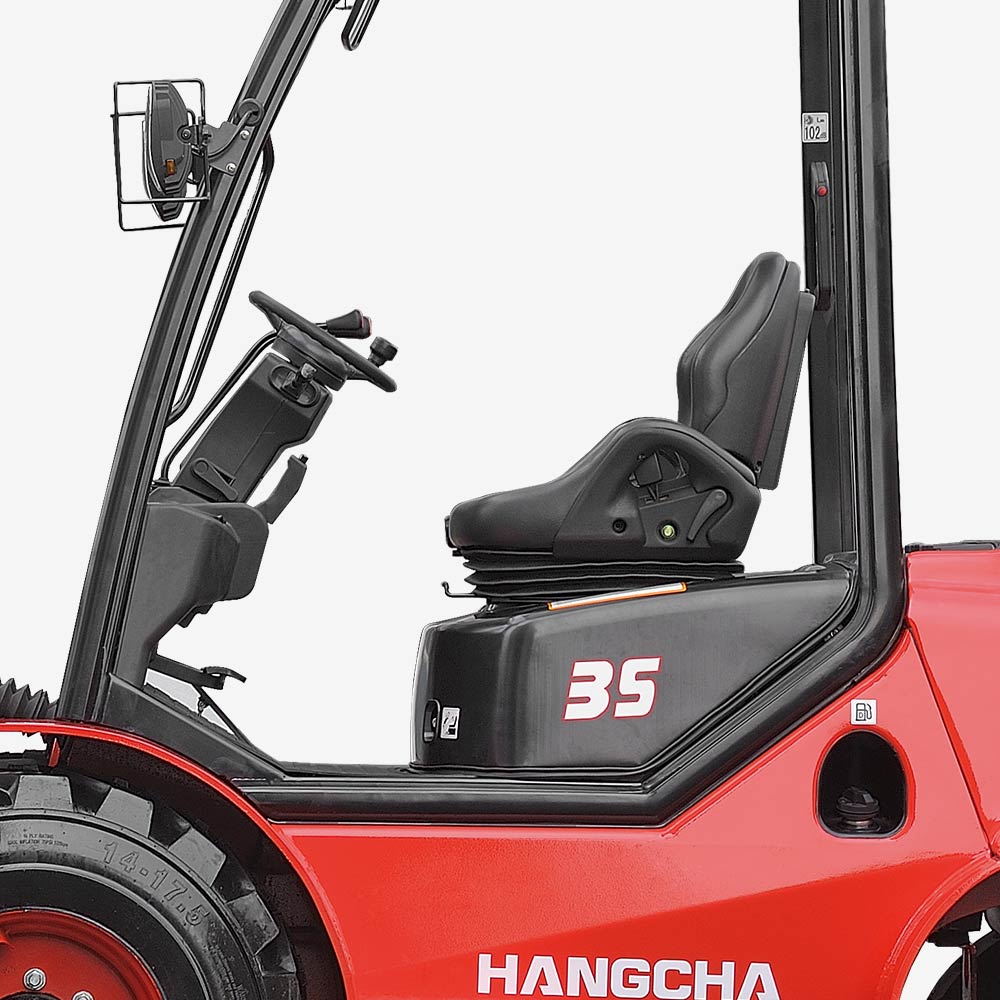 Two-Wheel Drive Rough Terrain Forklift - Feature 4