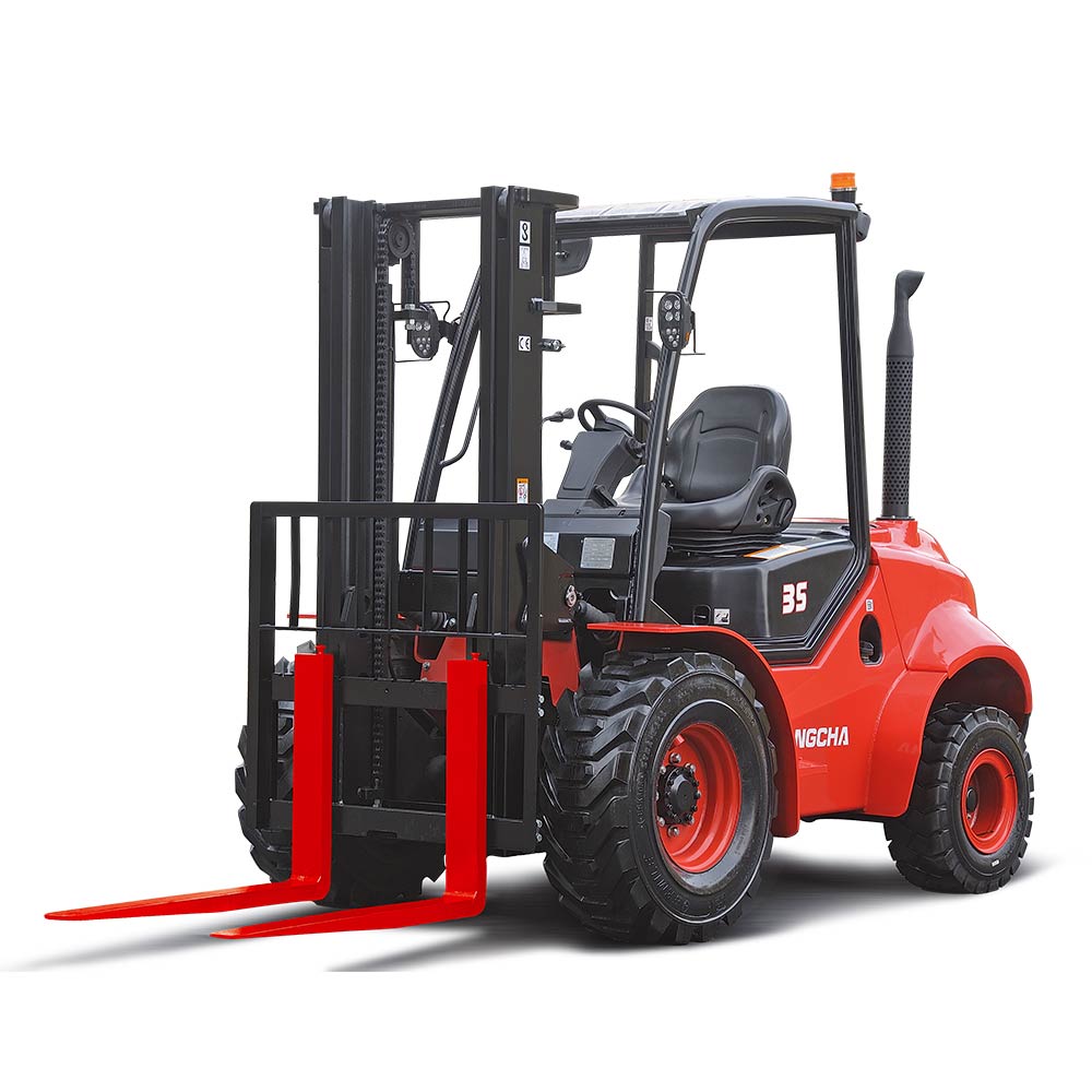 Two-Wheel Drive Rough Terrain Forklift - image 3