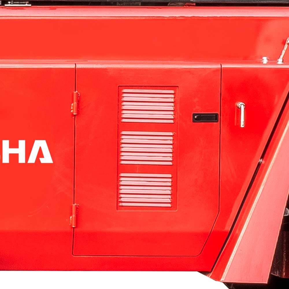 A Series 14-18t Internal Combustion Forklift Truck-battery cabin
