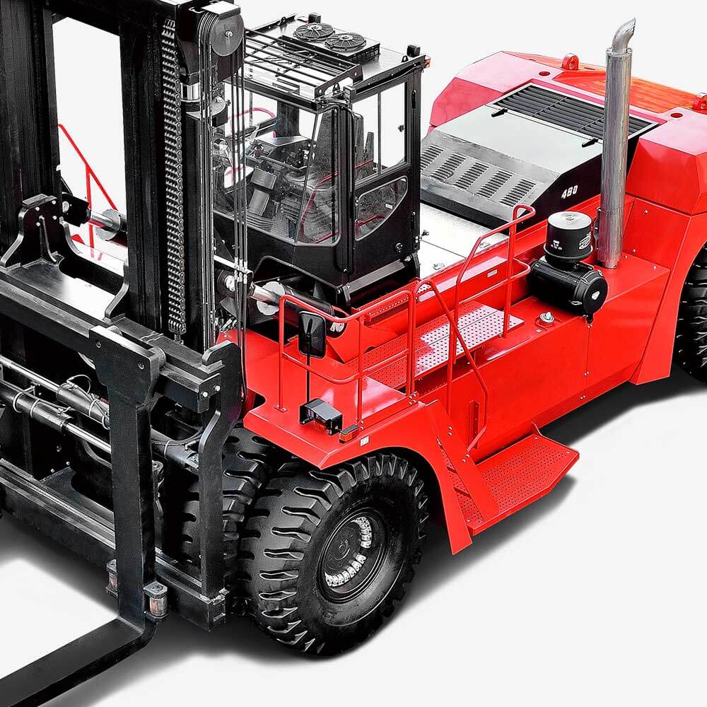 Heavy IC 38-48t Internal Combustion Counterbalanced forklift truck-feature 3