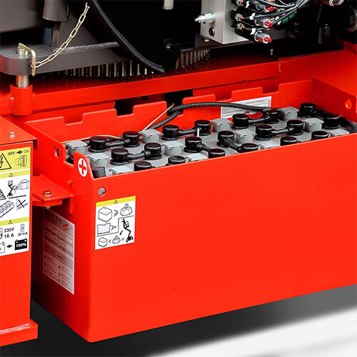 Boom Lift Tracking Battery